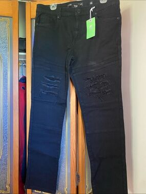 LB PremiumSlim Black Distressed Men’s Jeans